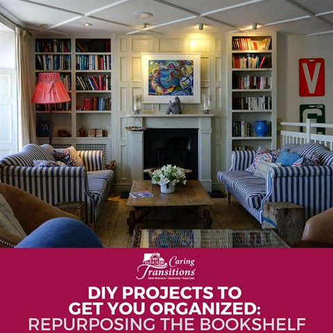 Diy Projects To Get You Organized Repurposing The Bookshelf